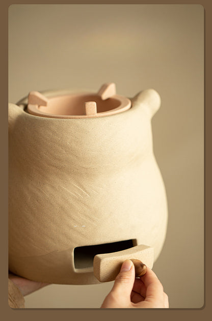 Gohobi Traditional Teapot and Stove Set 002 Capybara