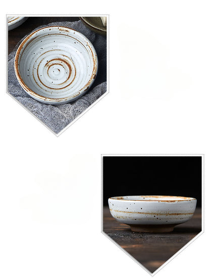 Gohobi Petite assiette à sauce de style japonais faite à la main