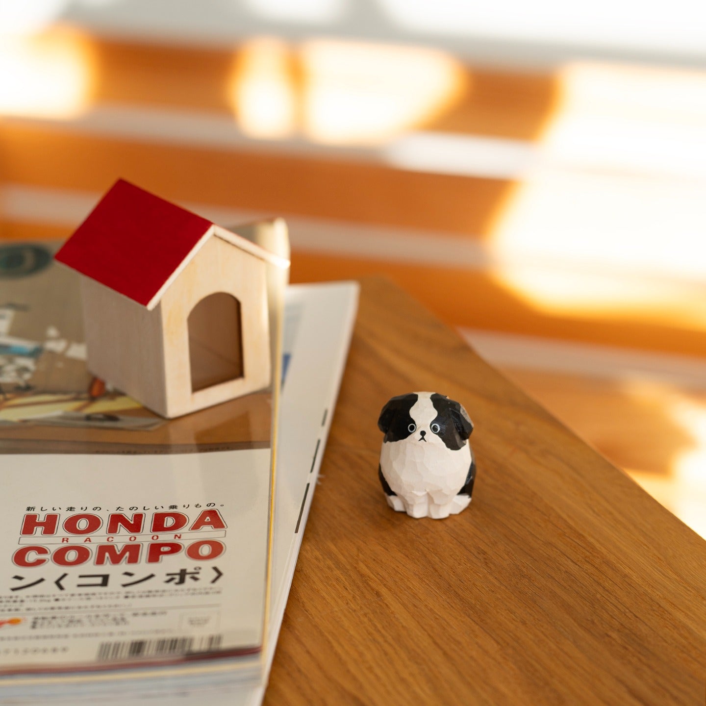 Gohobi Handcrafted Wooden Border Collie Dog Ornament