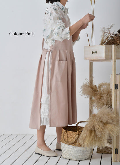 Gohobi Korean Waterproof Adjustable Cotton Apron