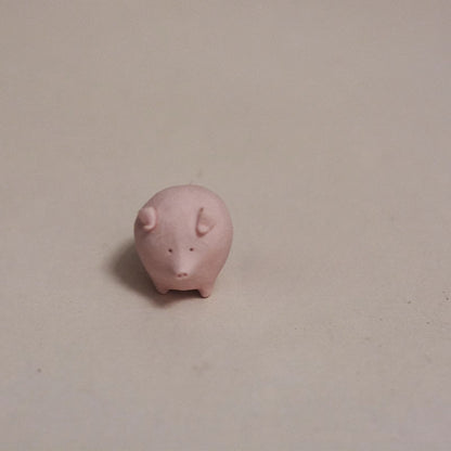 Gohobi x Little Diary Handmade Ceramic Pink Pig