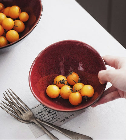 Gohobi Vintage Kiln-Change Ceramic Bowl