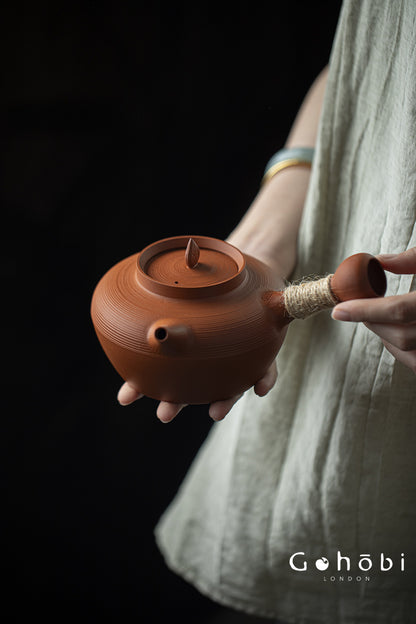 Gohobi Chaoshan Sand Pot Tea Set – Household Carbon Stove & Japanese Side Handle Teapot