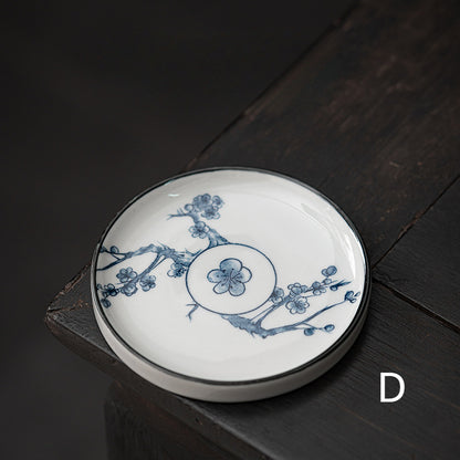 Gohobi Blue and White Ceramic Coaster