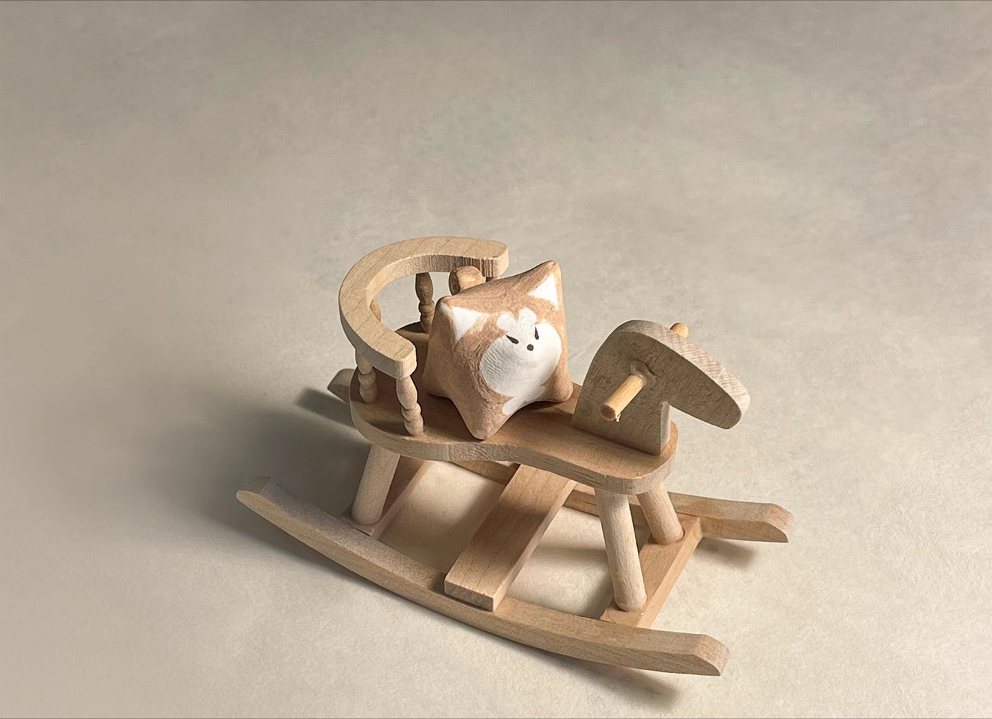 Gohobi x Little Diary Handmade Ceramic Akita Shiba Inu Dog