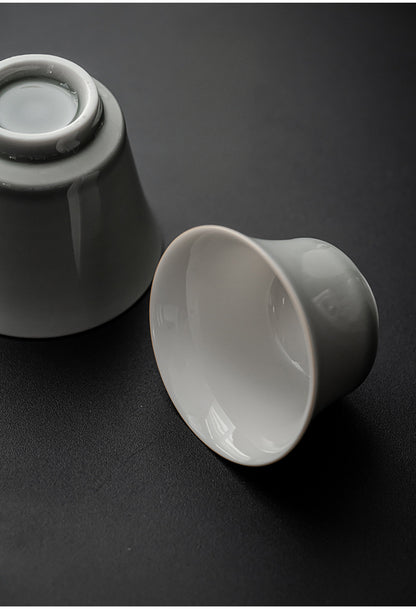 Gohobi Japanese Style Ice Grey Gaiwan Tea Set 003