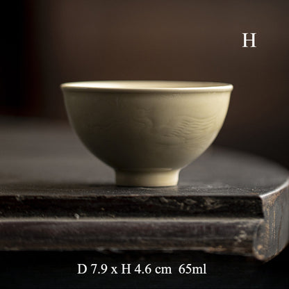 Gohobi Yaozhou Kiln Green Tea Cup