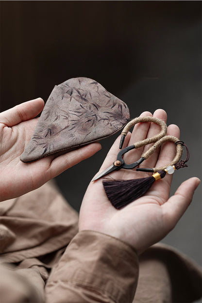 Gohobi Tea Scissors With a Case