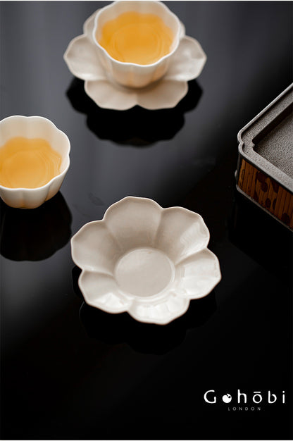 Gohobi Ceramic Coaster – Heat Insulation Tea Cup Holder