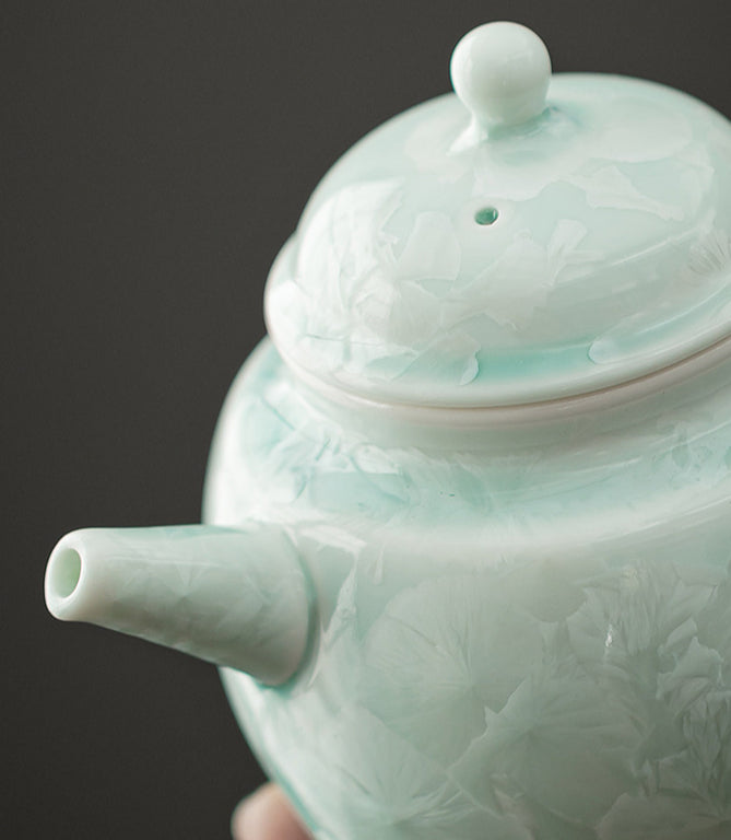 Gohobi Crystal Glazed Teapot