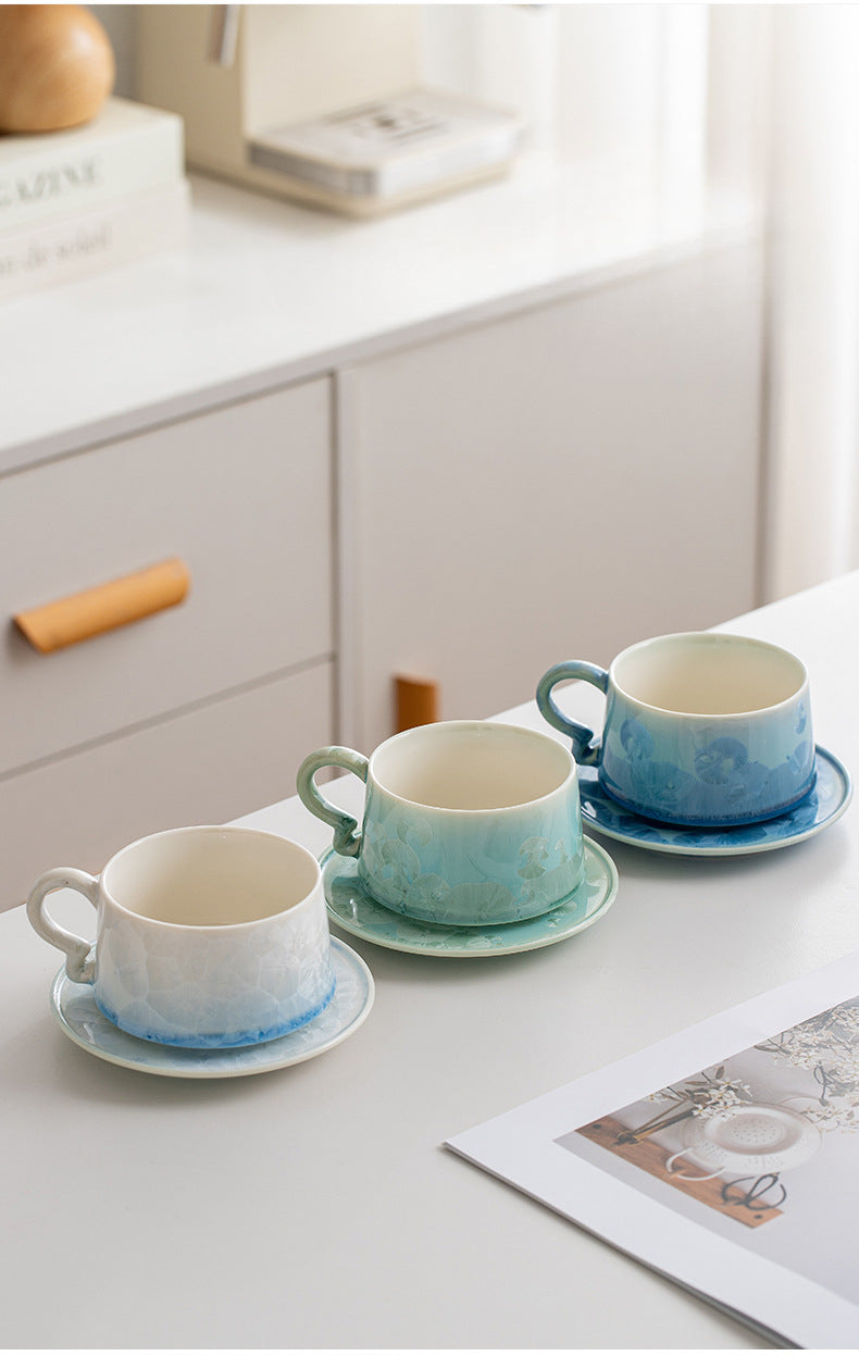 Gohobi Crystal Glazed Coffee Cup Mug (No Saucer) 013