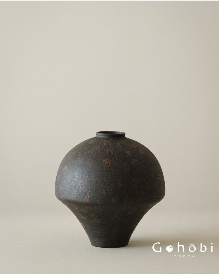 Gohobi Japanese-style Wabi Sabi Handmade Zen Large Vase 015