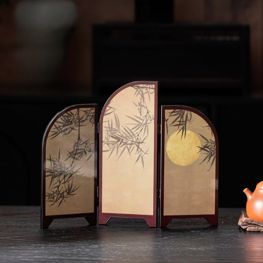 Gohobi New Chinese Bamboo Moon Desktop Screen