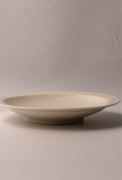 Gohobi Painted Gold Small-Foot Flat-Edge Plate