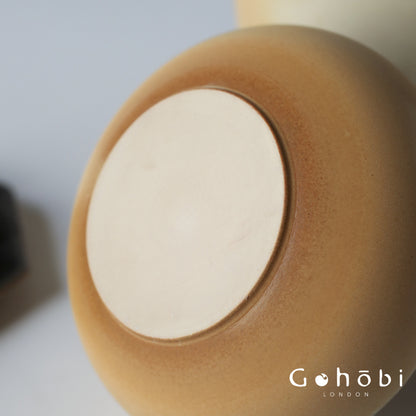 Gohobi Firewood-Style Mini Stove Teapot – Hand-Painted Landscape Charcoal Tea Pot