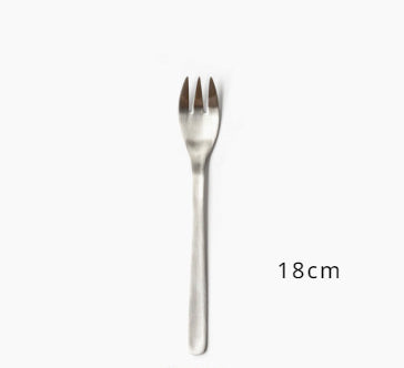 Gohobi Japanese Matte Brush Stonewashed Stainless Steel Cutlery