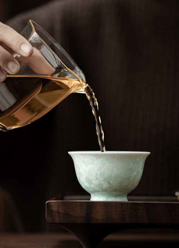 Gohobi Crystal Glazed Tea Cup