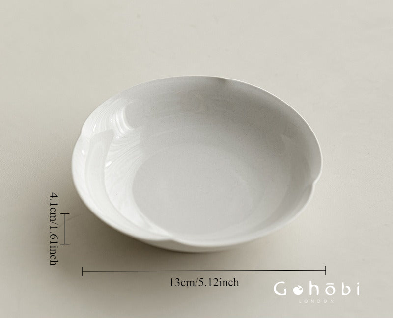 Gohobi Plant Ash Ceramic Pot Base – Multi-Purpose Gongfu Tea Dry Brewing Plate