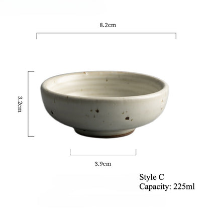 Gohobi Japanese Vintage Ceramic Sauce Dish