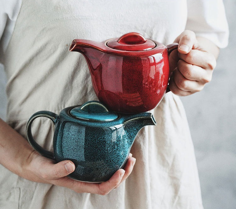 Gohobi Vintage Kiln-Change Ceramic Teapot