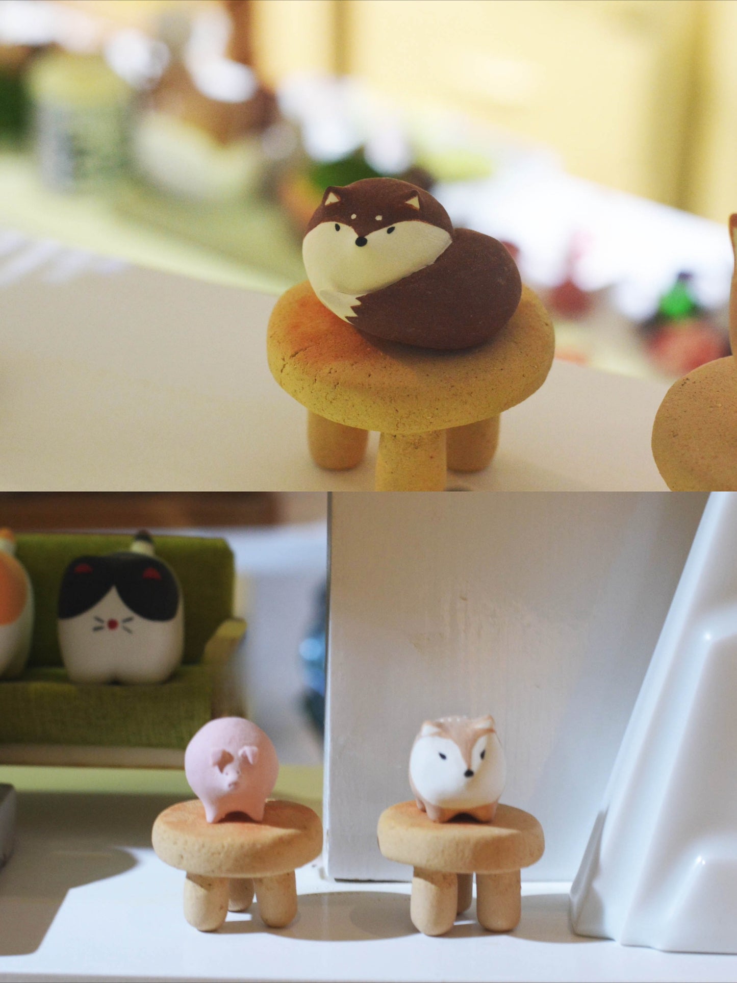 Gohobi x Little Diary Handmade Ceramic Chairs