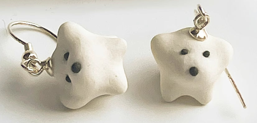 Gohobi x Little Diary Handmade Ceramic Earrings