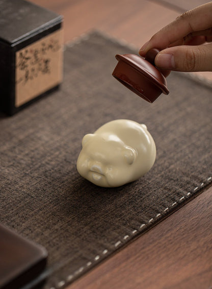 Gohobi Lucky Pig Tea Pet