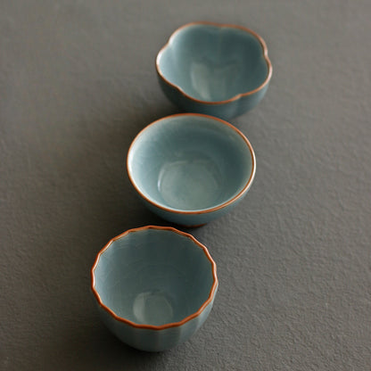 Gohobi Handmade Sky Blue Ceramic Tea Cup