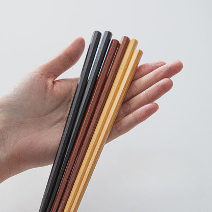 Gohobi A Set of 5 Pairs of Japanese Wooden Chopsticks