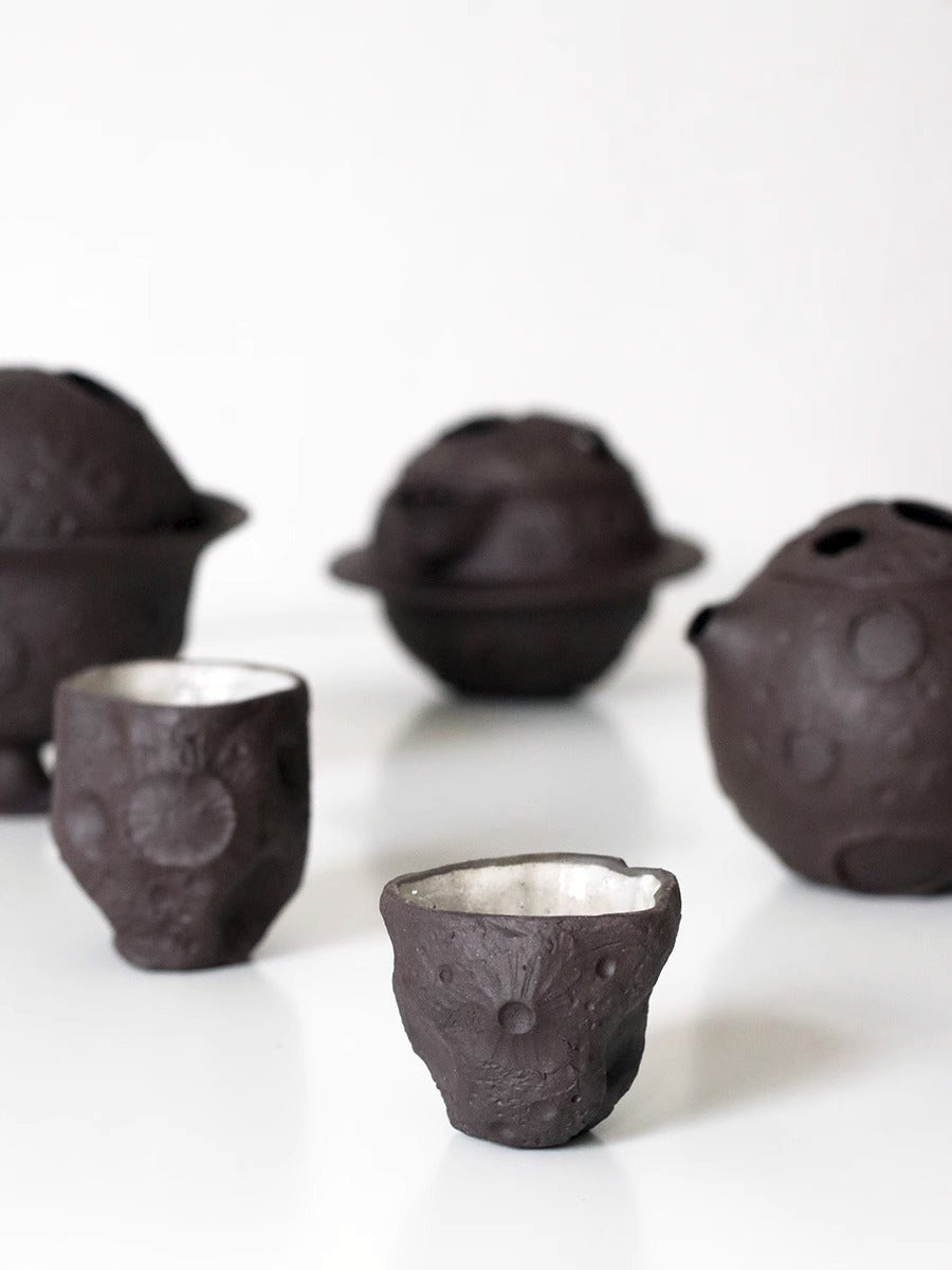 [Mr Qi Guai x Gohobi Gallery] A Pair of Classic Planet Tea Cup