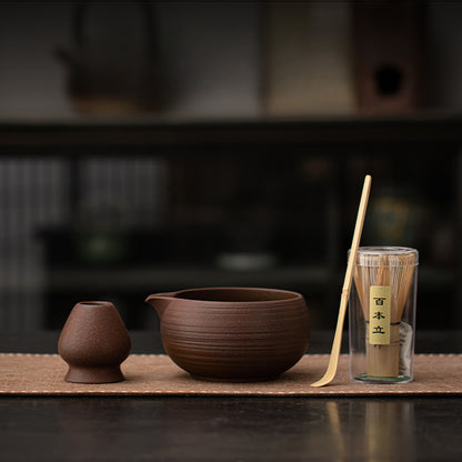 Gohobi Ceramic Matcha Set 034 Vintage Colour