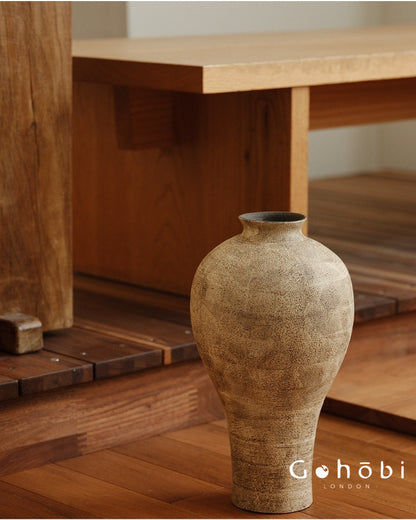 Gohobi Japanese-style Wabi Sabi Handmade Zen Large Vase 017