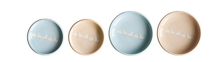 Gohobi White Duck Deep Plate – Cute Ceramic Curry and Dinner Plate [Made in Japan]