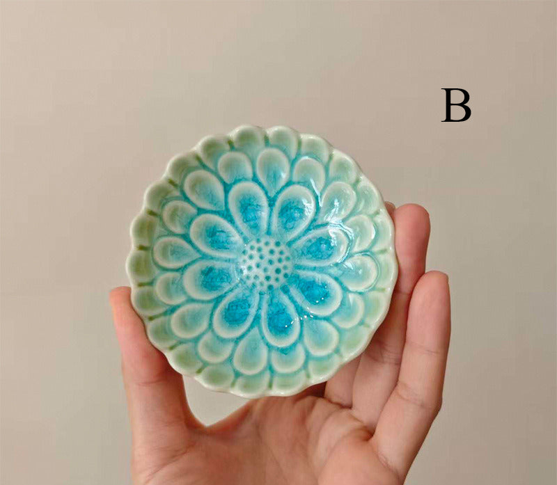 Gohobi Japanese Mino-yaki Ice Crack Small Plate [Made in Japan] – Sauce & Dipping Dish