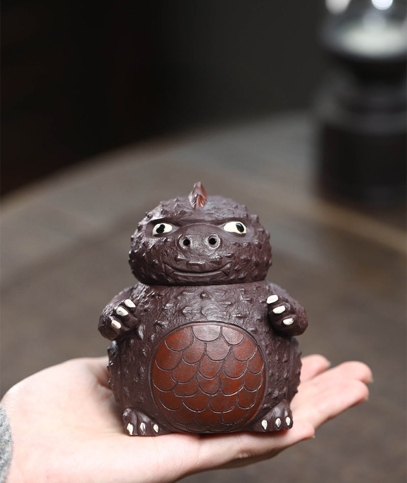Gohobi Yixing Raw Ore Purple Sand Hand-Held Teapot