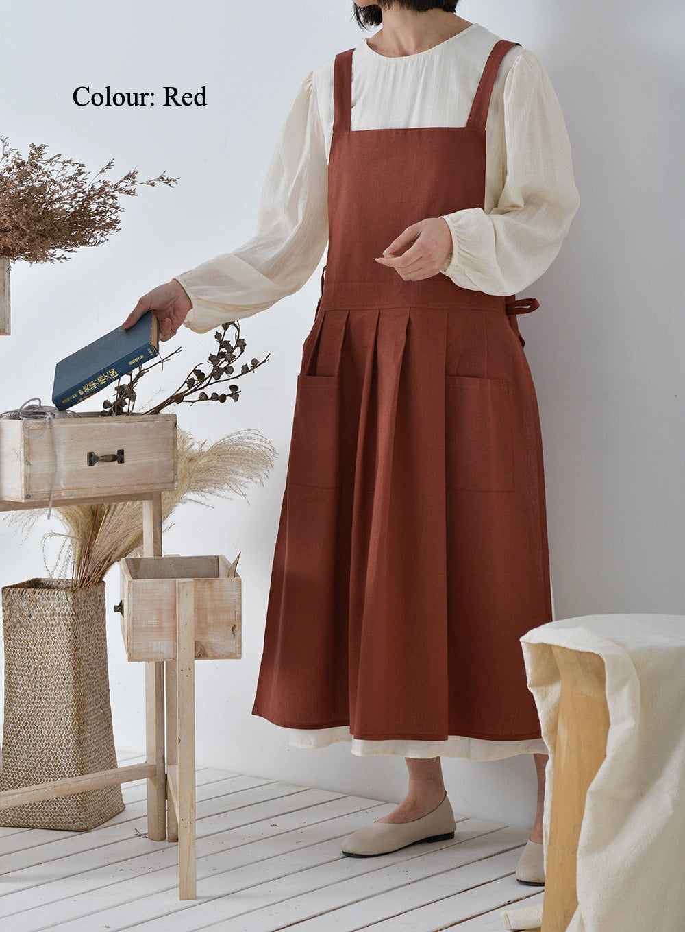 Gohobi Korean Waterproof Adjustable Cotton Apron