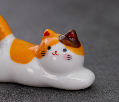 Gohobi Colourful Cat Chopstick Rest