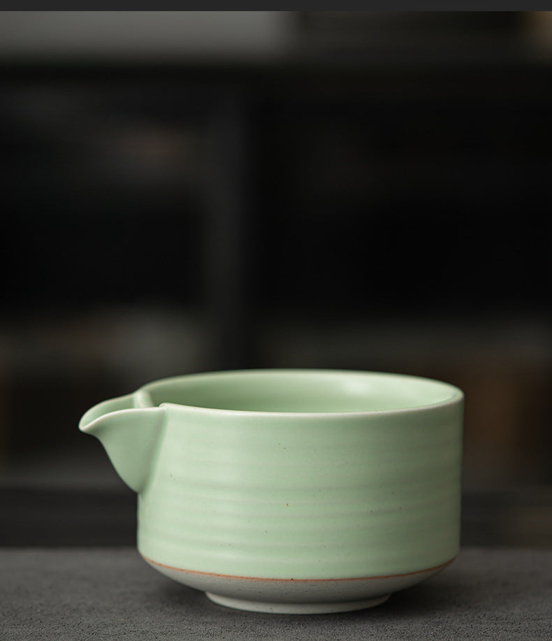 Gohobi Colourful Ceramic Bowel Matcha Set
