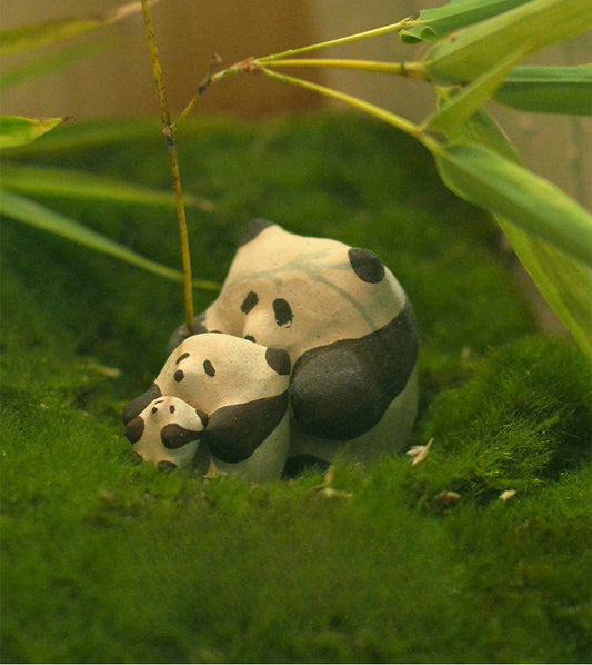 Gohobi x Little Diary Handmade Ceramic Panda