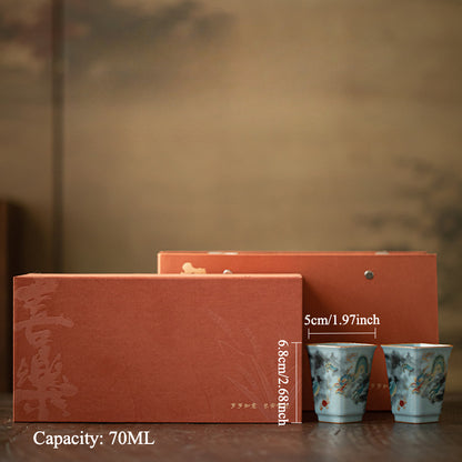 Gohobi Square Dragon Teacup