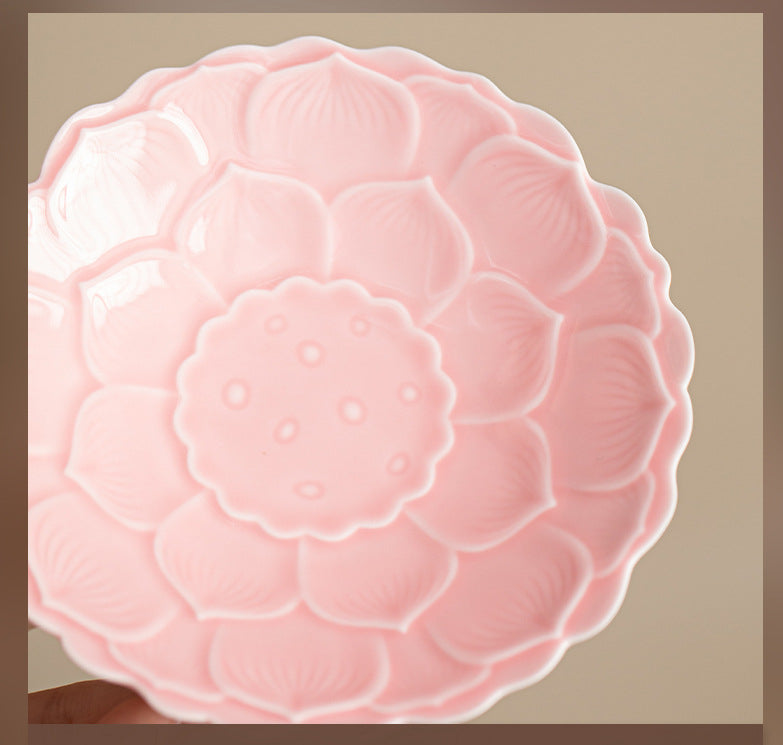 Gohobi, petite assiette de fruits glacés japonais traditionnels - Lotus 011