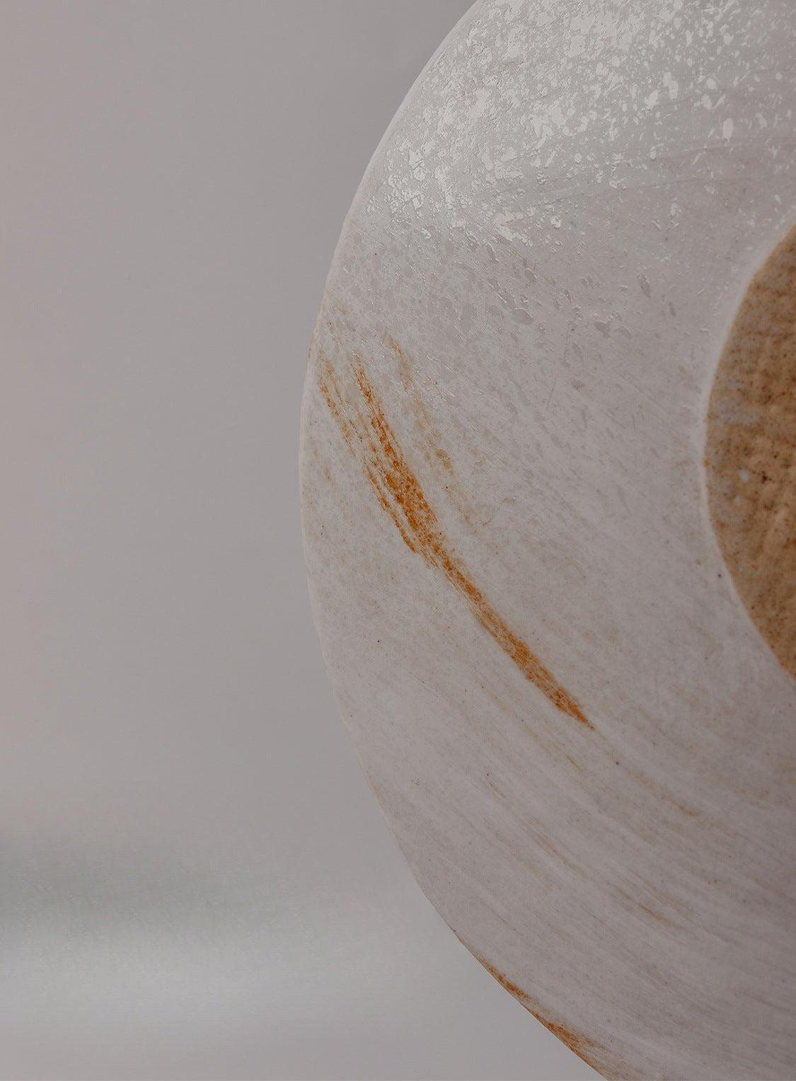 Gohobi Dill-Painted Firewood-Fired Flat Plate