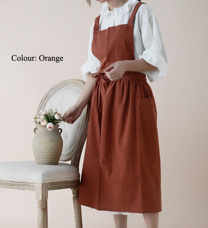 Gohobi Cotton-Linen Apron
