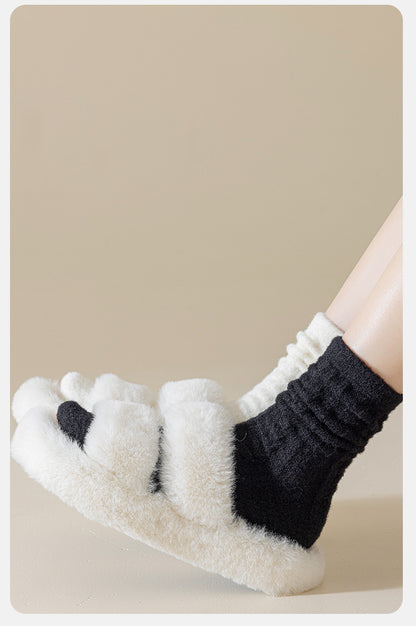 Gohobi Velvet Thickened Twist Socks