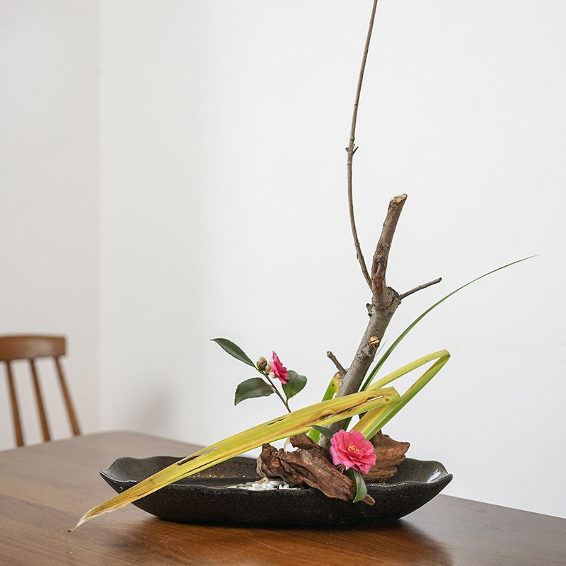 Gohobi Large Japanese Style Ikebana Vase 007