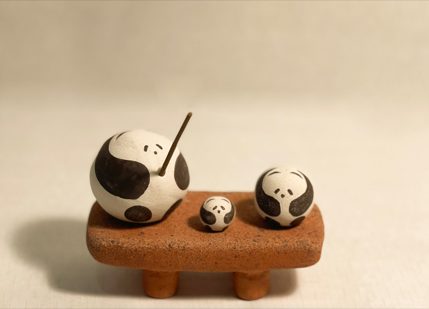 Gohobi x Little Diary Handmade Ceramic Panda
