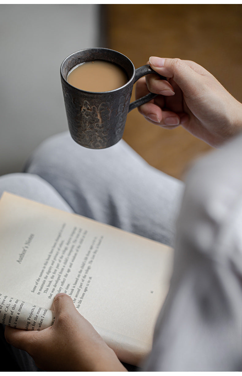 Gohobi Handmade Metallic Glaze Ceramic Mug (150ml)