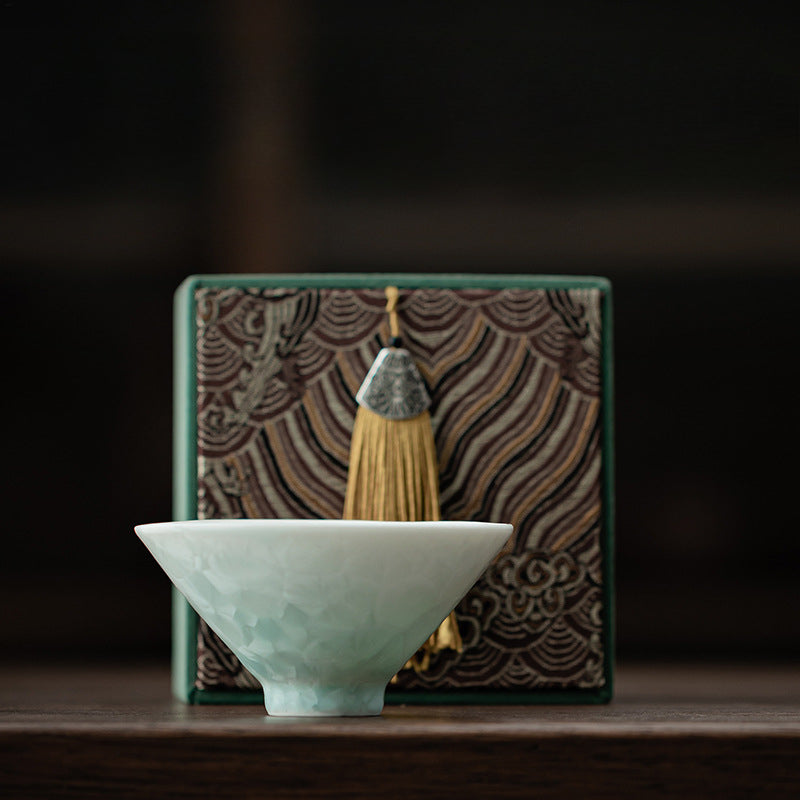 Gohobi Crystal Glazed Tea Cup