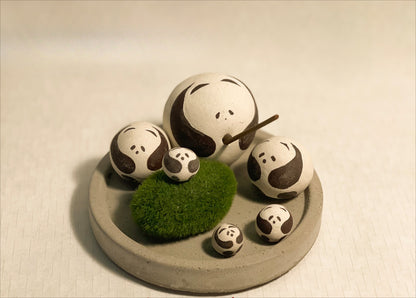 Gohobi x Little Diary Handmade Ceramic Panda