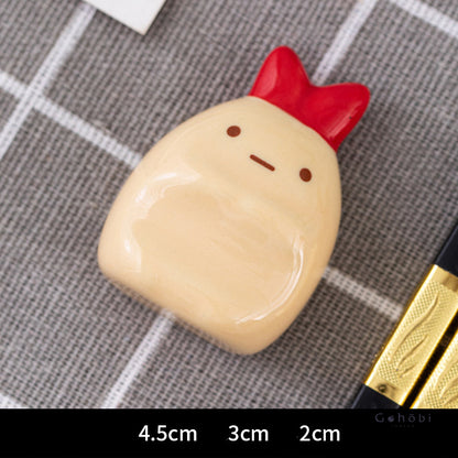 Gohobi Ceramic Cartoon Animal Chopstick Rest